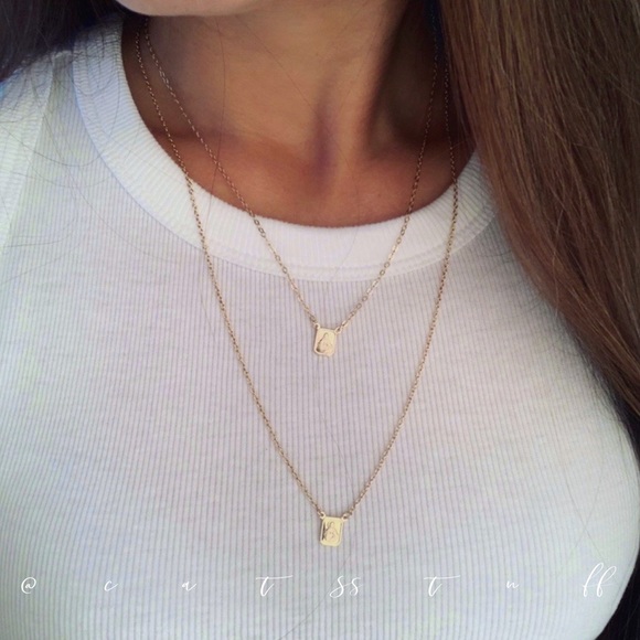 Long Petite Scapular Necklace - Picture 7 of 11